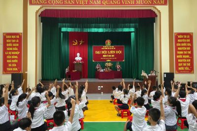 ĐẠI HỘI LIÊN ĐỘI TRƯỜNG TIỂU HỌC XUÂN THỦY NĂM HỌC 2025–2026